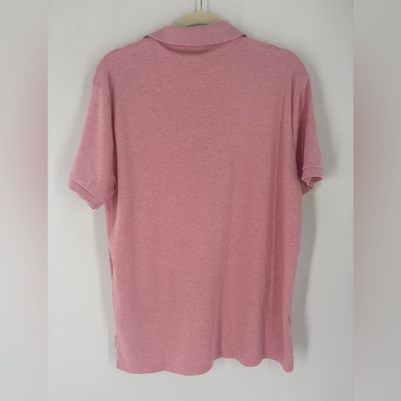 Polo Ralph Lauren Performance Shirt Mens L Pink Classic Pony Short Sleeve Polo - Picture 4 of 7